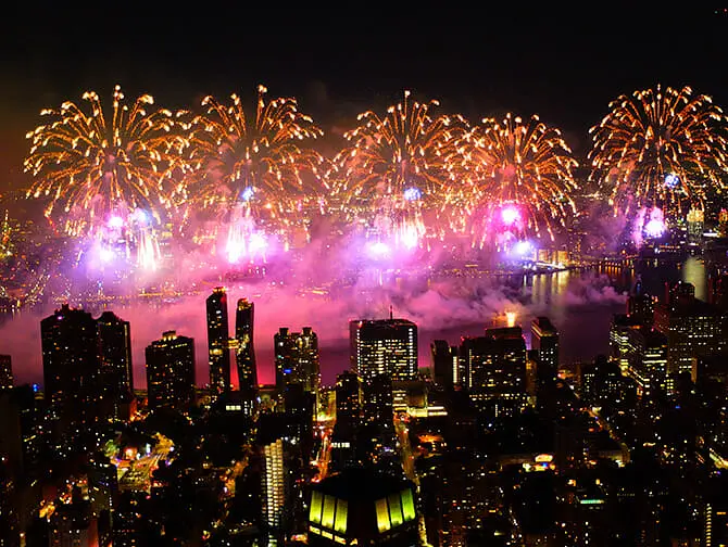 4th of July fester in New York