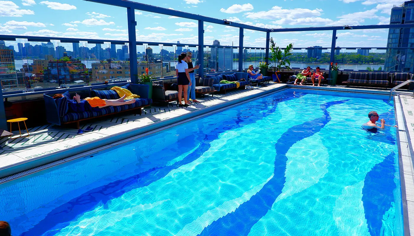 Hoteller med pools i New York -Gansevoort Meatpacking