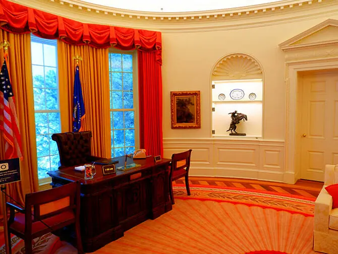 New York Historical Society mød præsidenten og Oval Office 