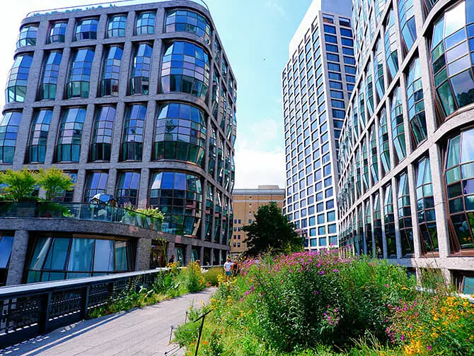 High Line i New York - Urban Park