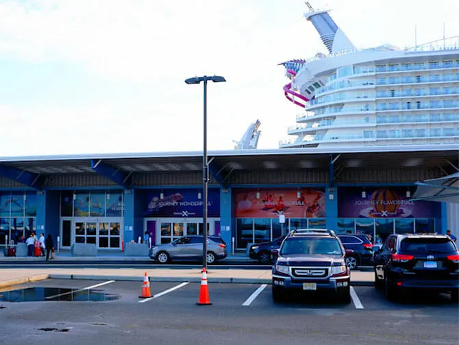 Bayonne Cruise Port i New Jersey Cape Liberty Cruise Port - Cruise terminal