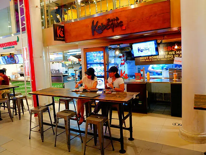 Hvad skal man se i Koreatown New York - Food court