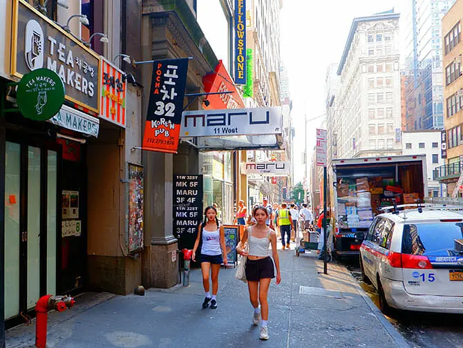 Hvad skal man se i Koreatown New York