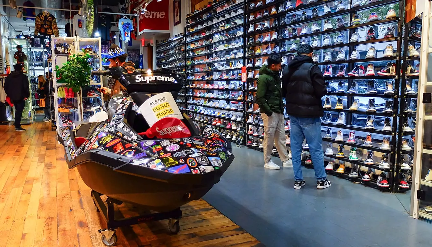 Sneakerbutikker i New York - Eksklusive sneakers