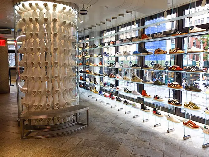 Sneakerbutikker i New York - Shopping