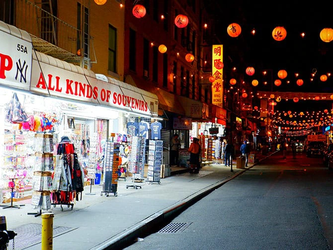 New York vandreruter - aftentur Brooklyn & Chinatown indtryk