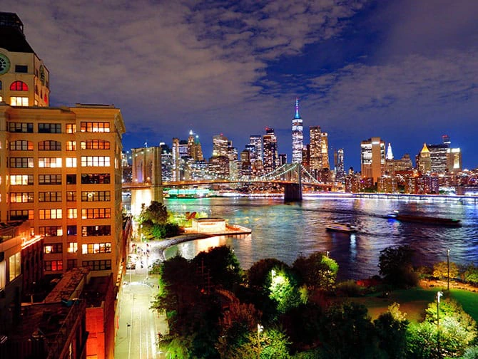 New York vandreruter - aftentur Brooklyn & Chinatown