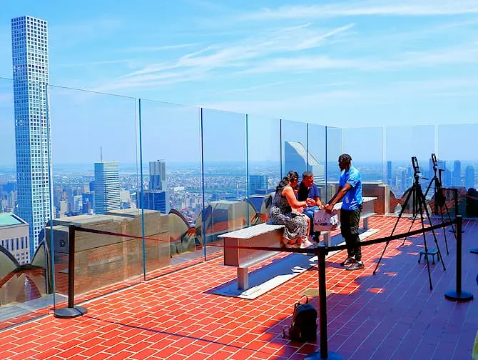 Top of the Rock billetter - The Beam