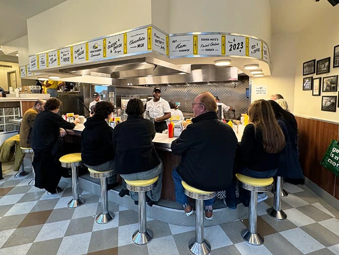 Bedste burger i New York - Hamburger America