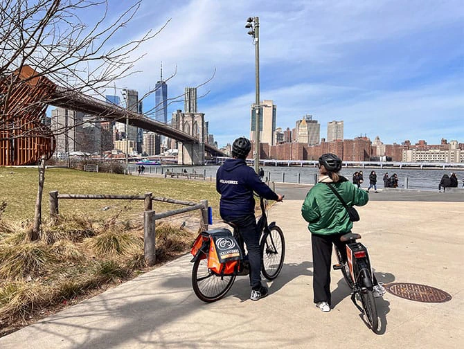 Guidet cykeltur i New York - Skyline