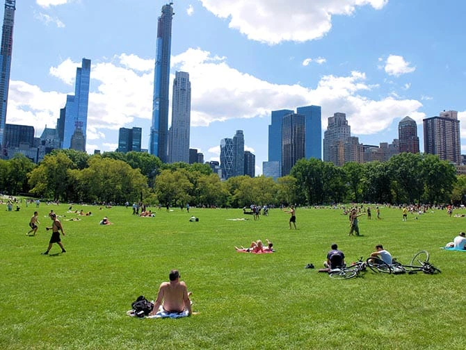 Guidet cykeltur i New York - Central Park