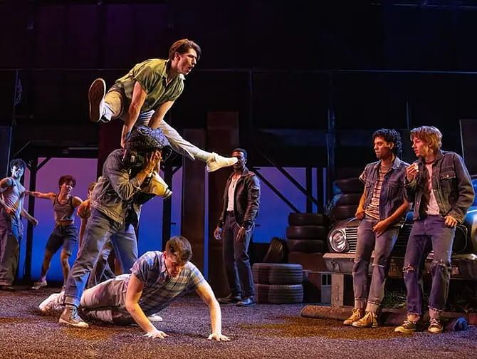 The Outsiders Broadway billetter - Cast