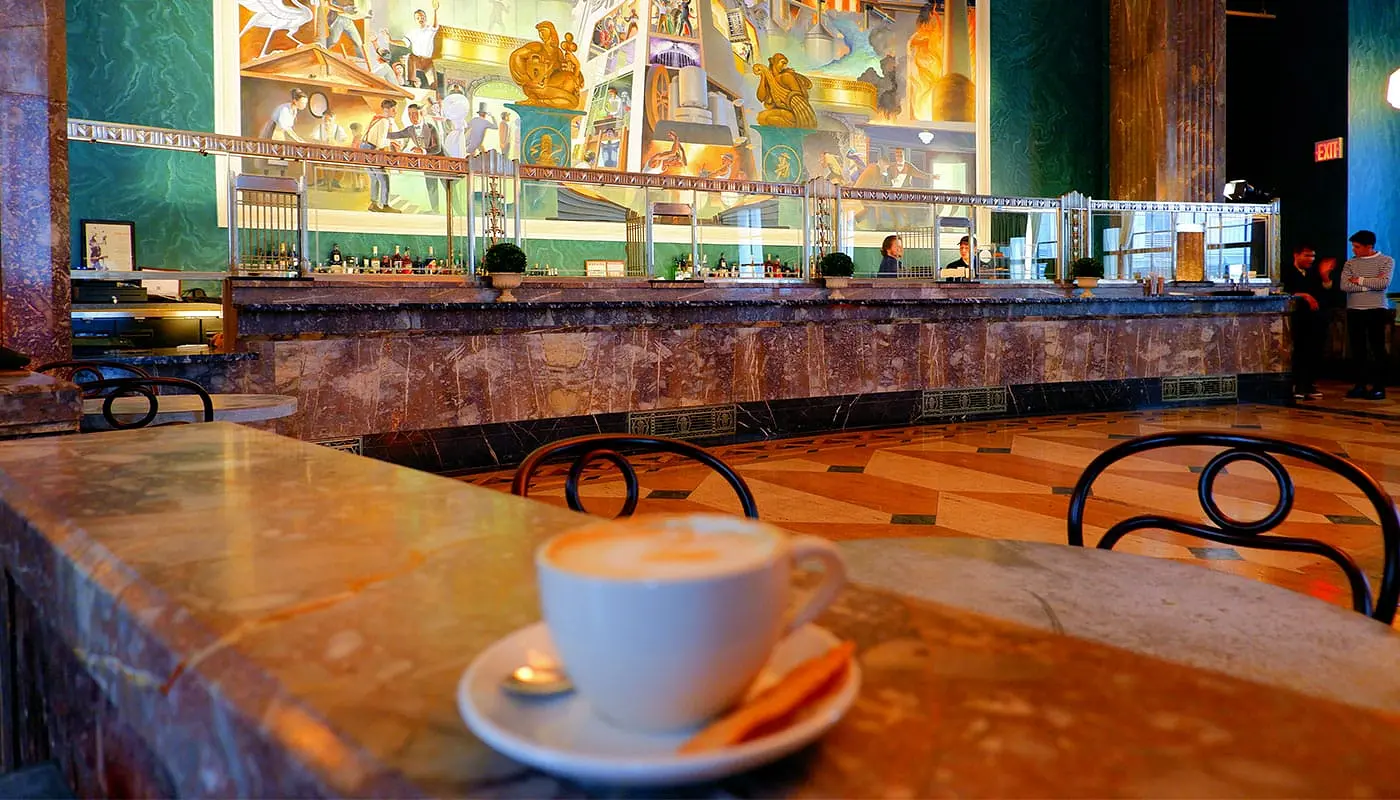Bedste kaffe i New York - Conwell Coffee Hall