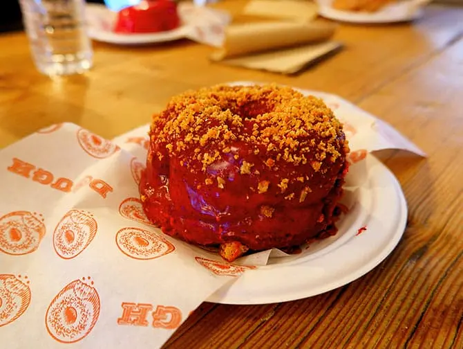 Donut Tour i New York - Donut smagning