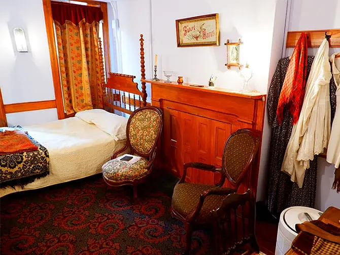 Tenement Museum i New York - lejlighed