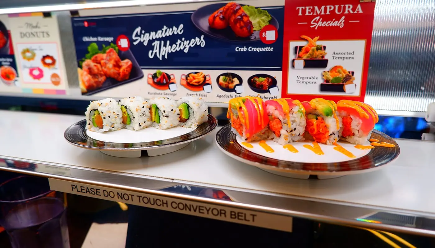 Bedste Sushi i New York - Kaiten Zushi Nomad