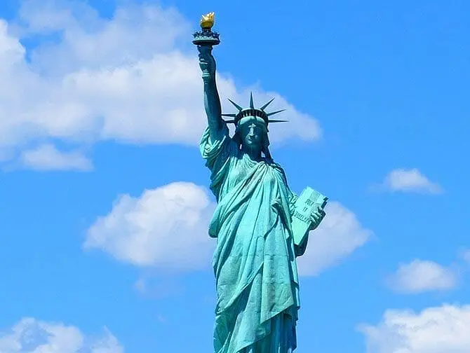 City card New York - Frihedsgudinden