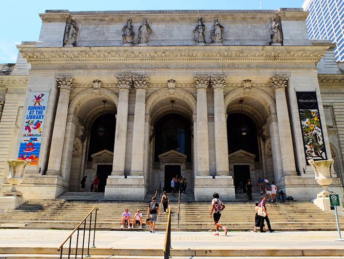 Superheroes Tour i New York - New York Public Library