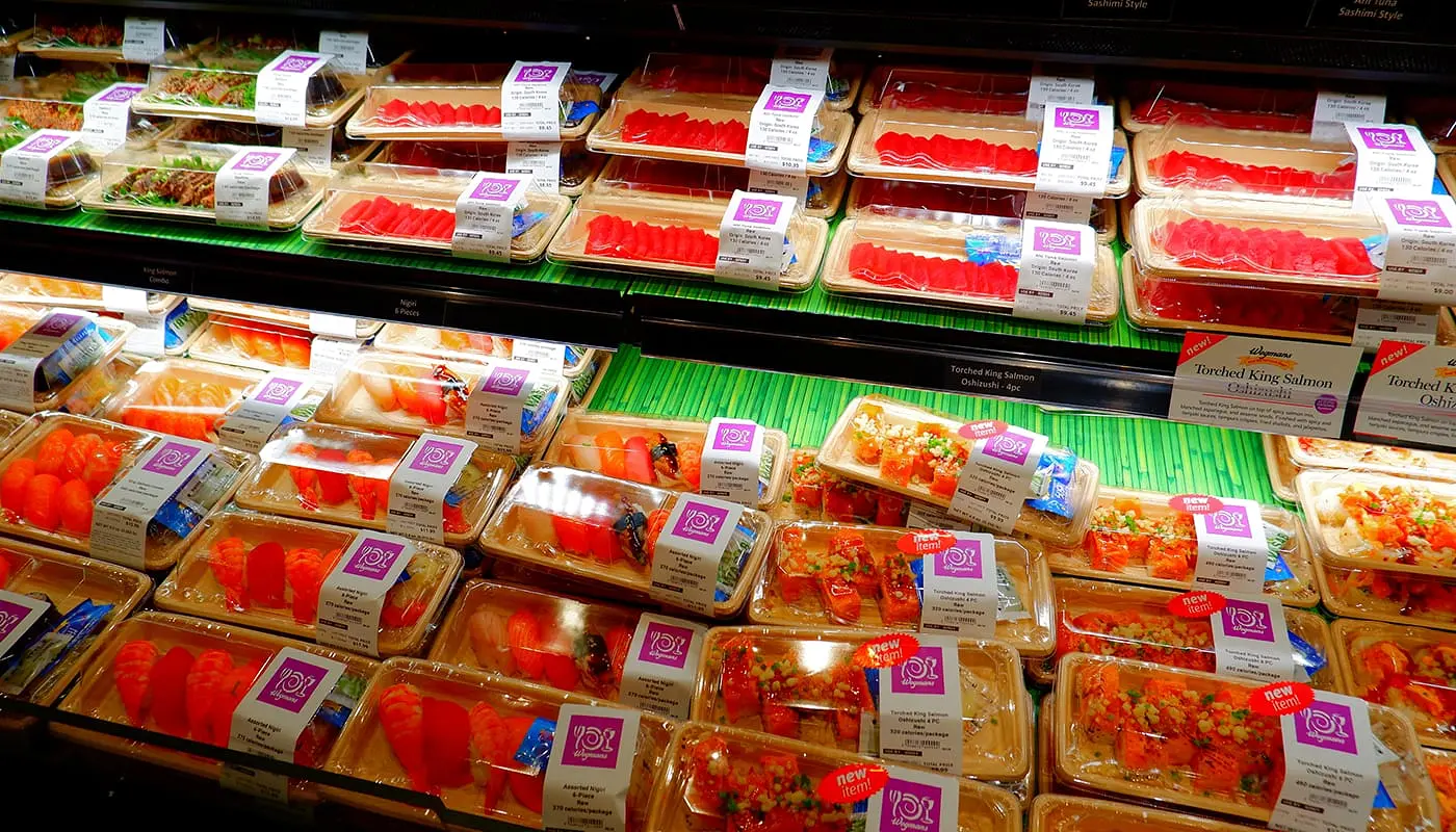 Bedste sushi i New York - Supermarked