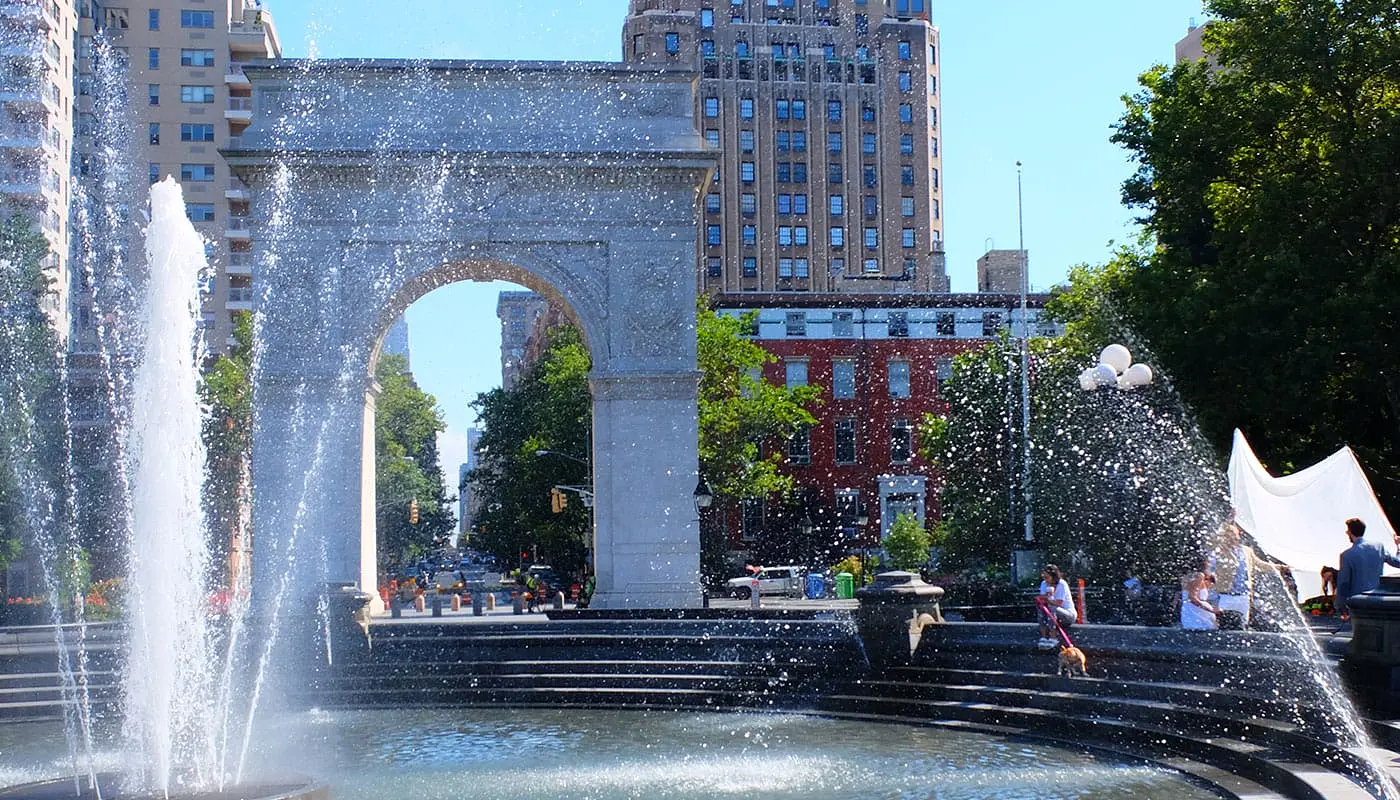 Hvad skal man se i Greenwich Village - Washington Square Park