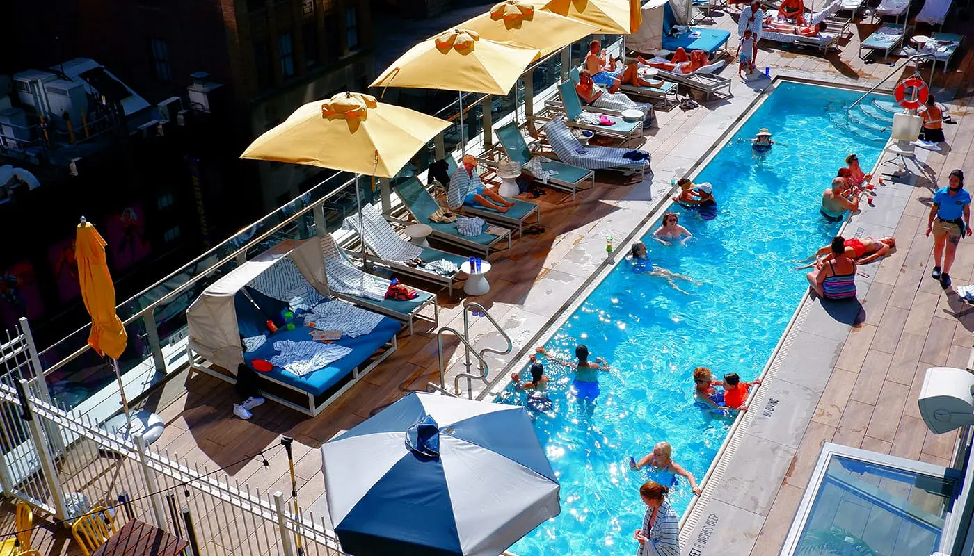 Hoteller med pool i New York - Margaritaville Resort Times Square