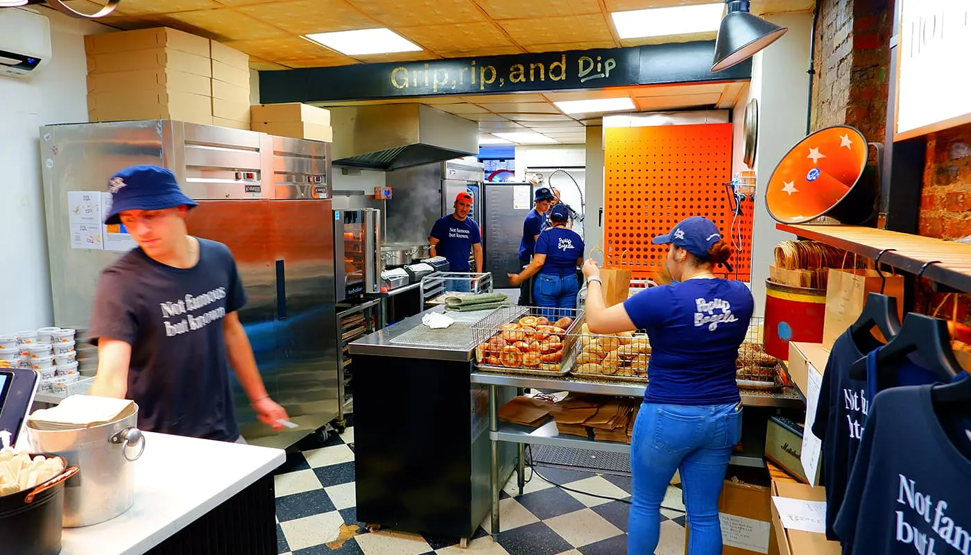Bedste bagels i New York - PopUp Bagels