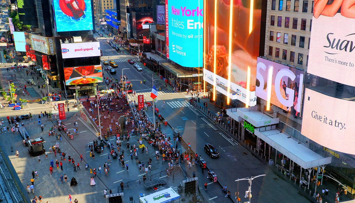 Hoteller på Times Square - New York Marriott Marquis