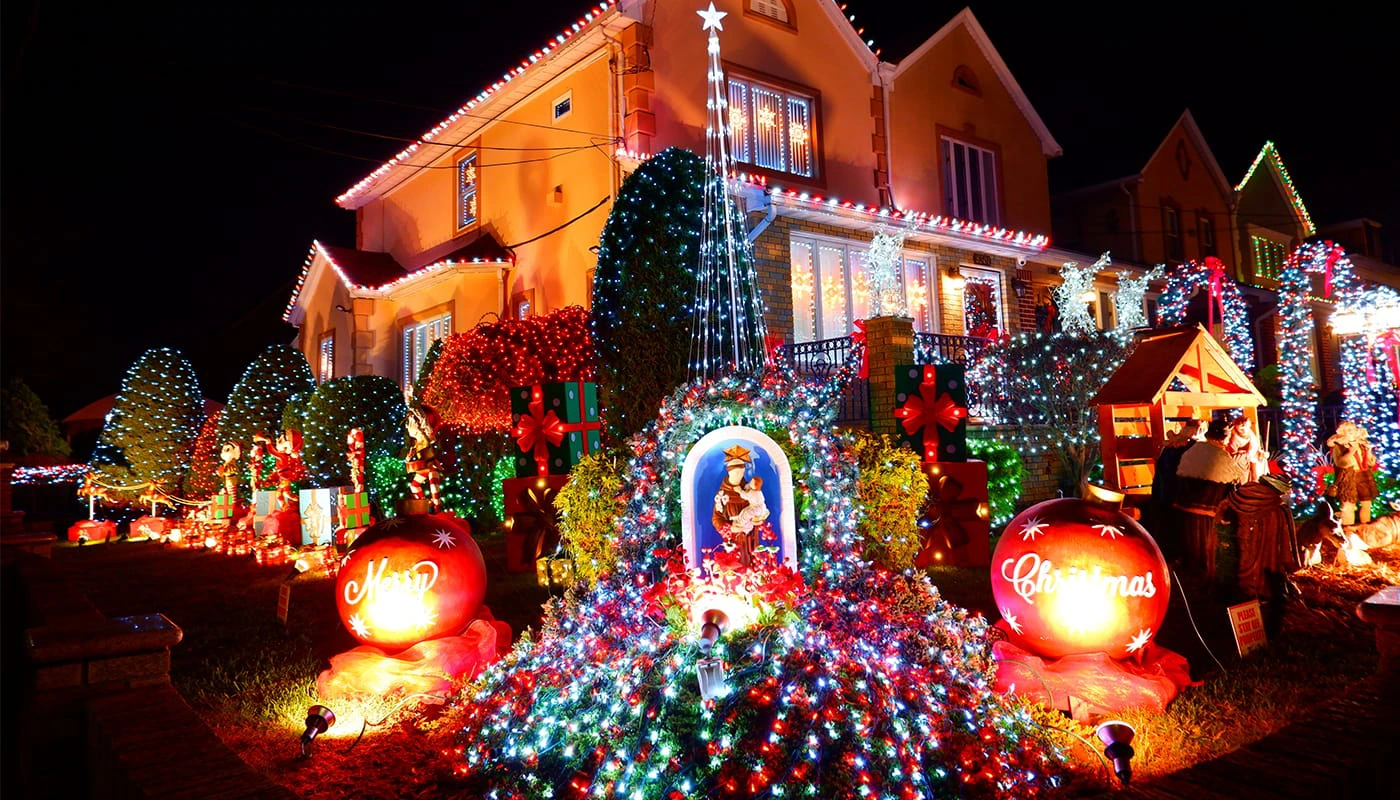 Juletid i New York - Dyker Heights Christmas Lights Tour