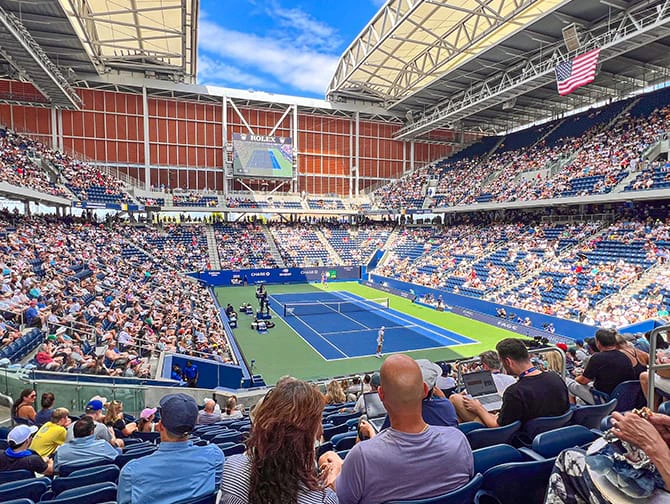 US Open Tennis billetter - kamp