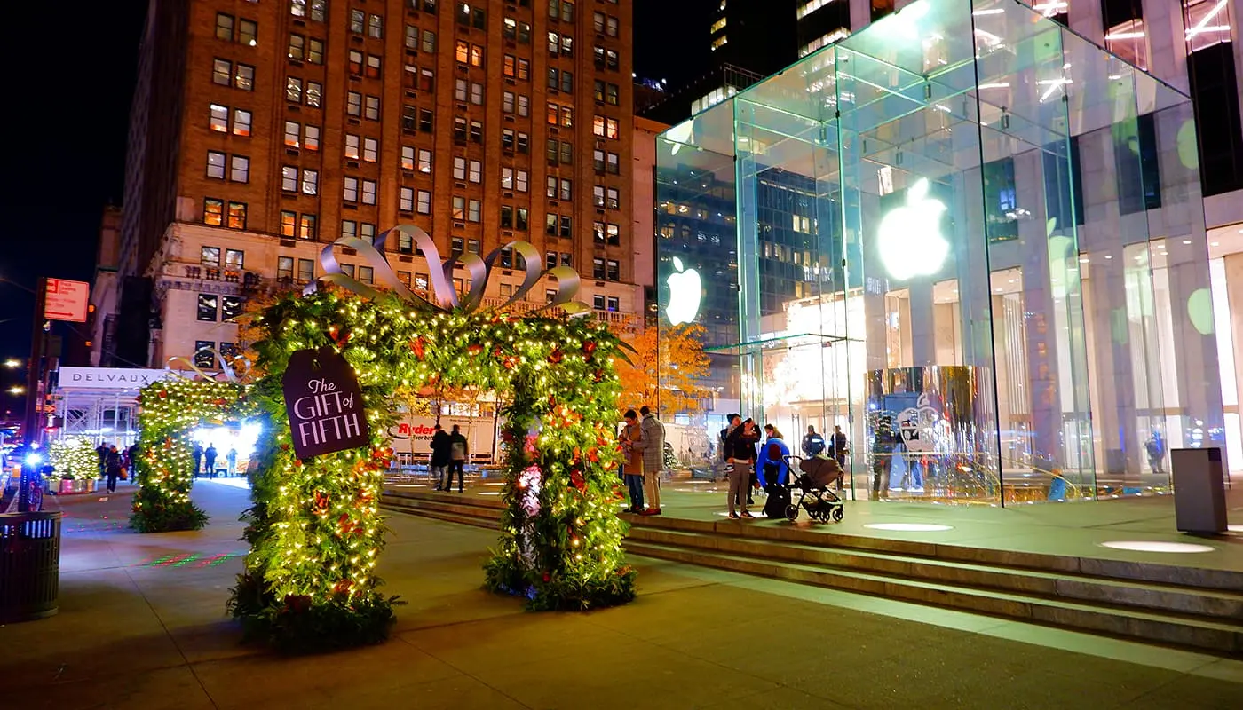 Juletur til New York: rejseplan - Fifth Avenue