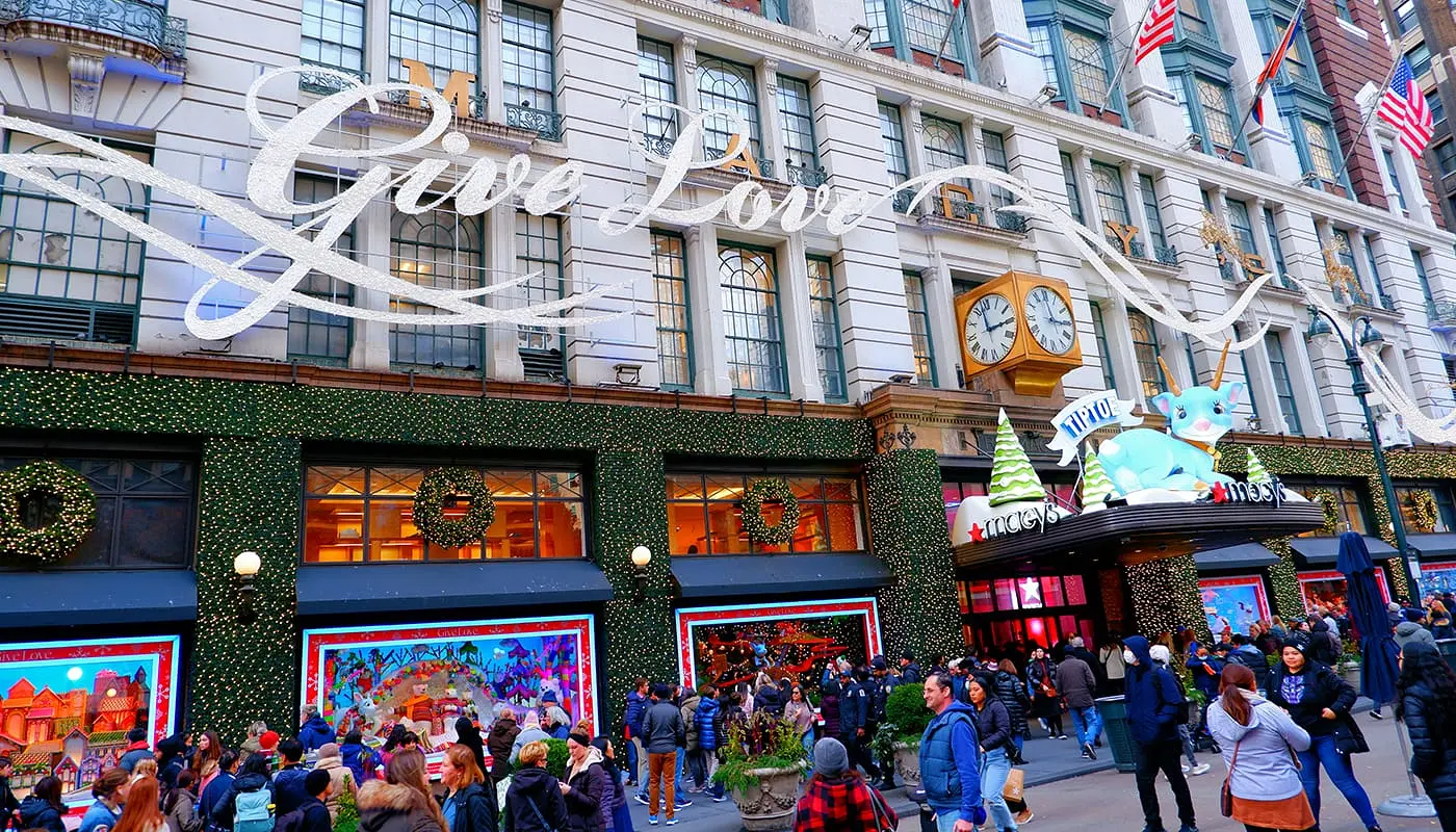 Juletur til New York: rejseplan - Macys