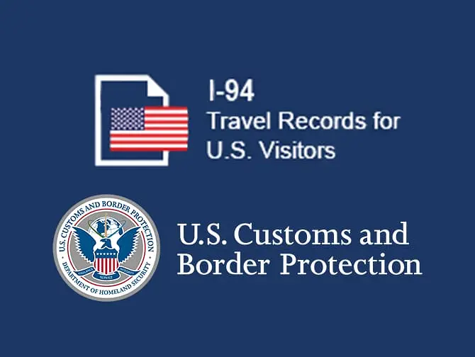 I-94-formular til USA