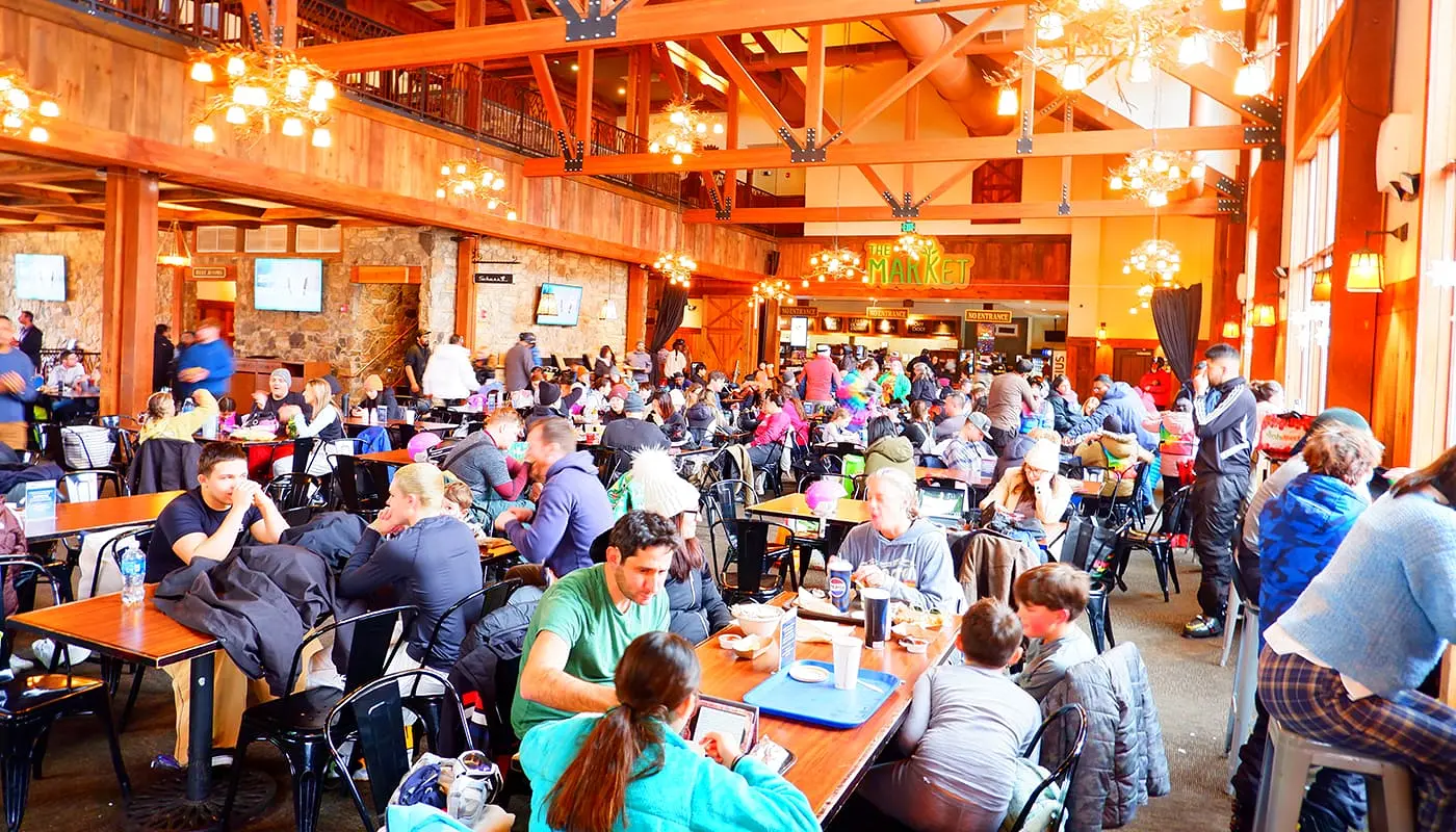 Ski- eller Snowboard dagstur i New York - Spisested