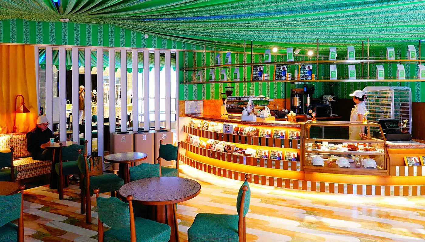 Printemps i New York - Cafe