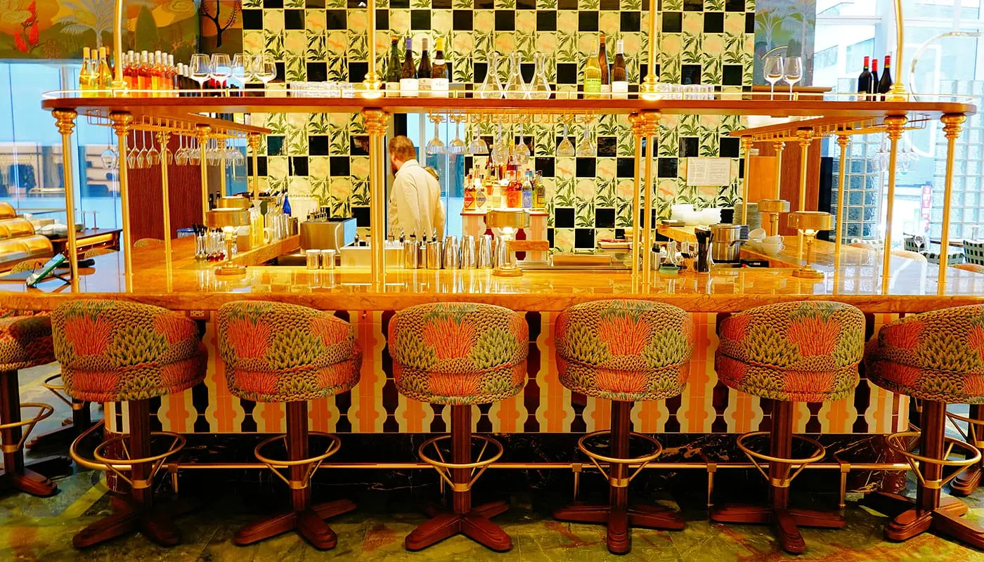 Printemps i New York - Restaurant