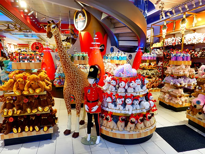 FAO Schwarz i New York - Legetøjsbutik