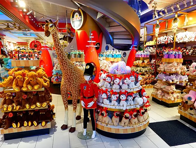FAO Schwarz i New York - Legetøjsbutik