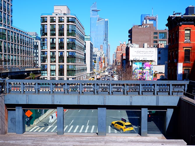 High Line i New York - Overlook