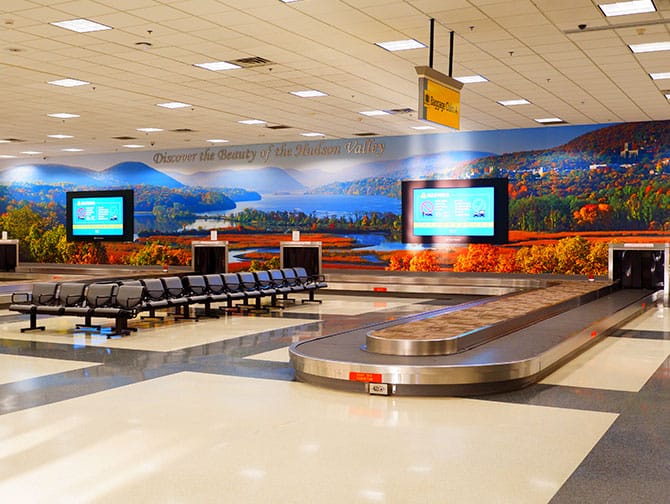 New York Stewart International Airport (SWF) - Bagageudlevering