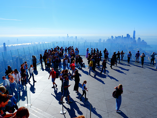 Edge New York billetter - observationsdæk