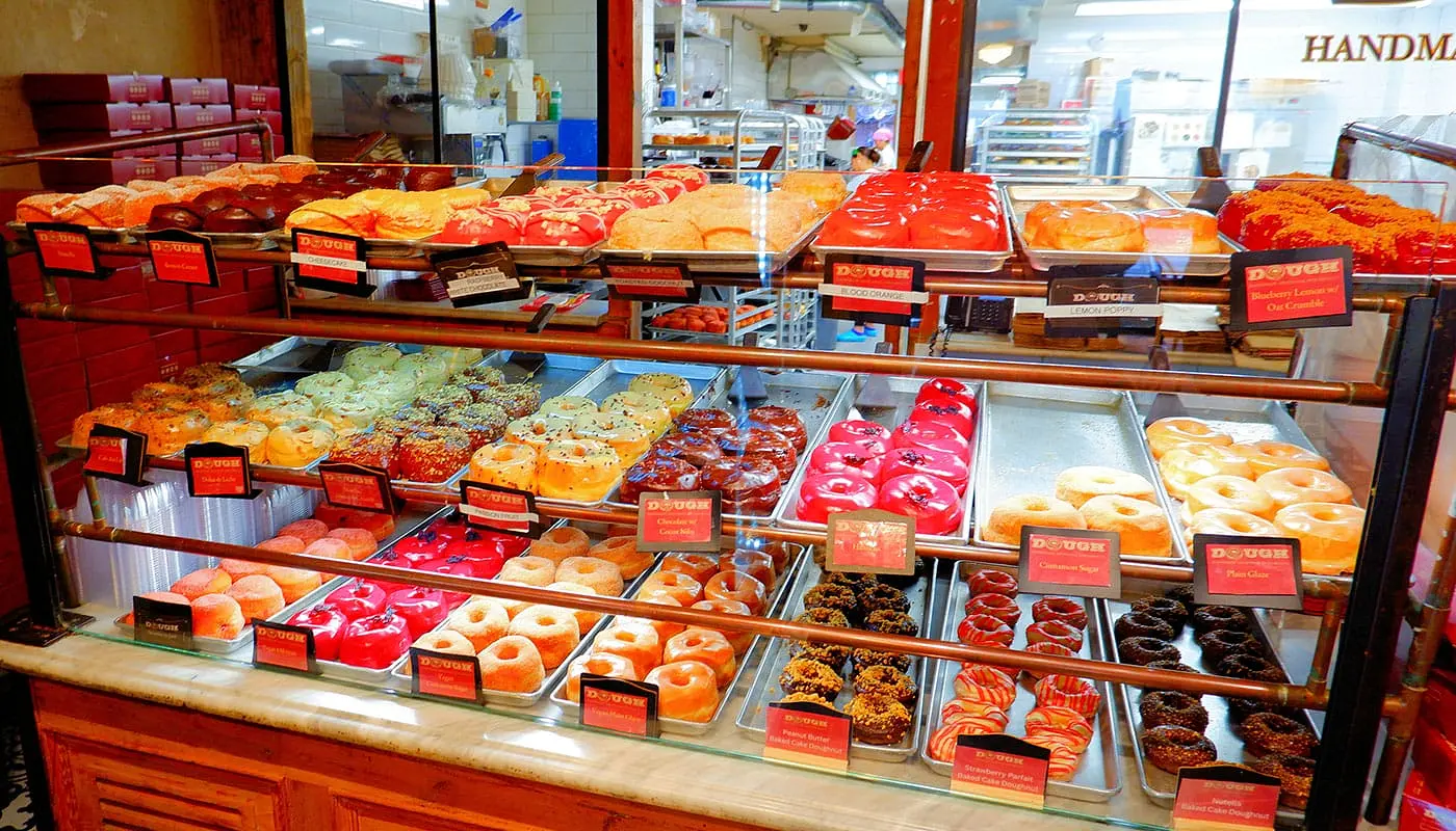 Bedste donuts i New York - Dough Doughnuts Rockefeller