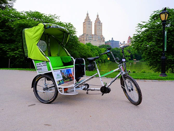 Pedicab Tour i Central Park - Central Park