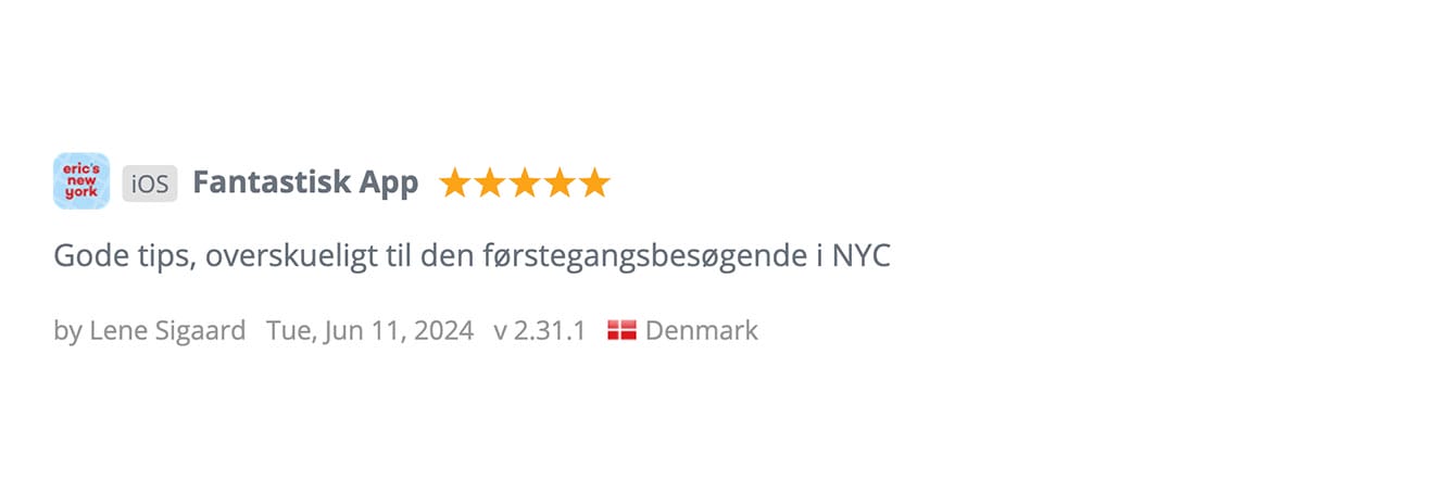 App review - DK 2