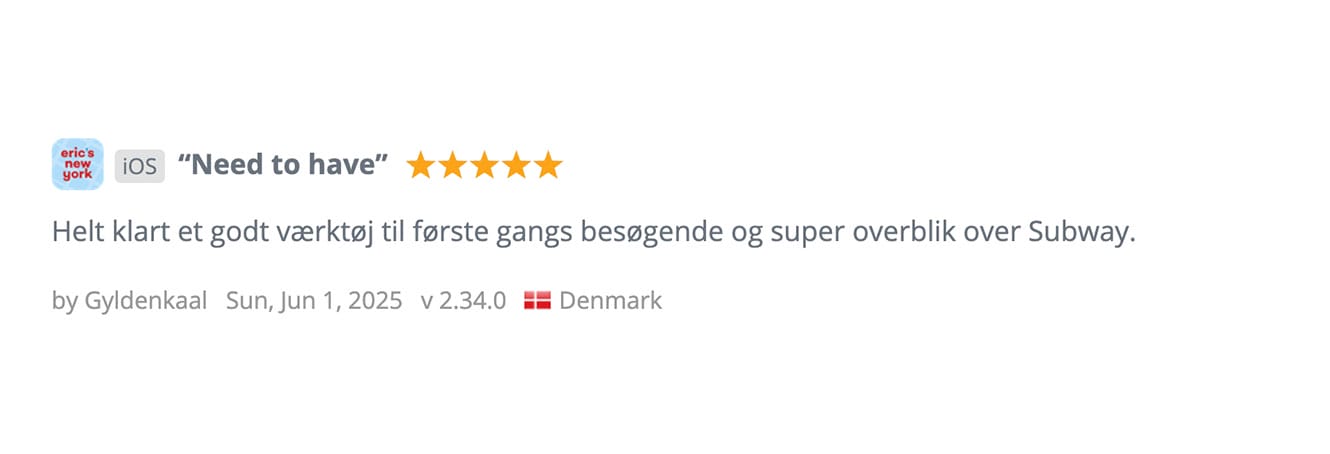 App review - DK 1