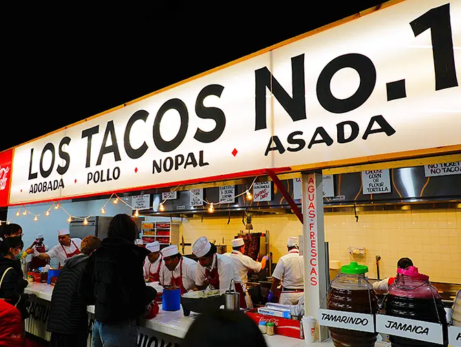 Bedste mexicanske i New York - Los Tacos No 1