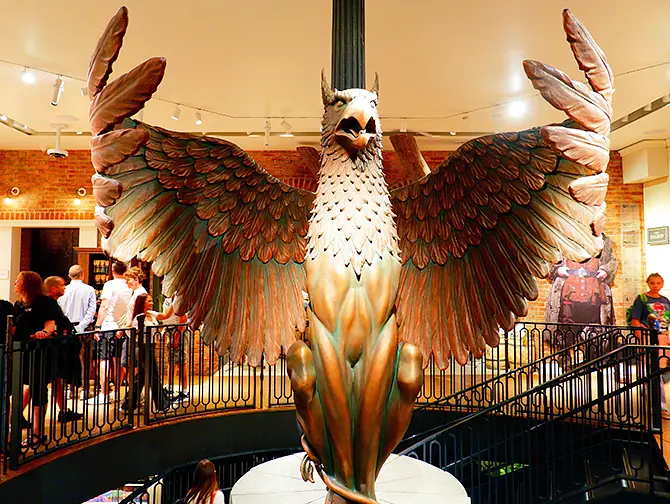 Harry Potter Store i New York - etageplan
