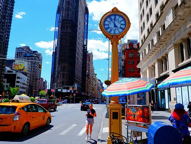 tidsforskel i Danmark – New York ur