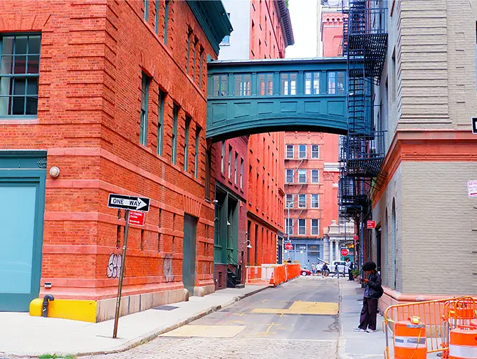 New York vandreruter - TriBeCa indtryk