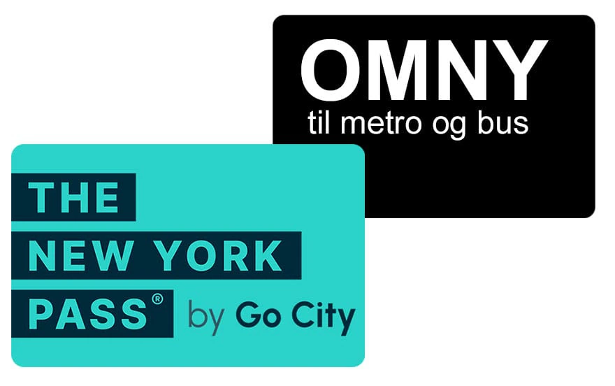 New York Pass i 3 dages + OMNY