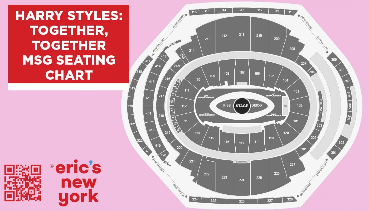 Koncertbilletter til Harry Styles i New York 2026 - Madison Square Garden siddepladser